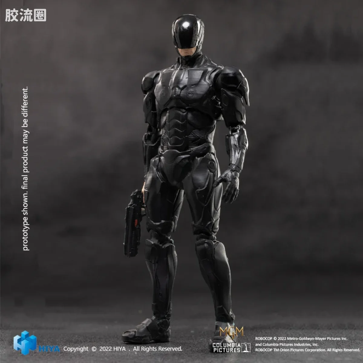 Hiya Toys/海雅 机械战警 14年电影 机械战警 机械战警(黑色版) - 图片
