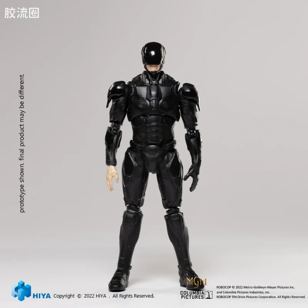Hiya Toys/海雅 机械战警 14年电影 机械战警 机械战警(黑色版) - 图片