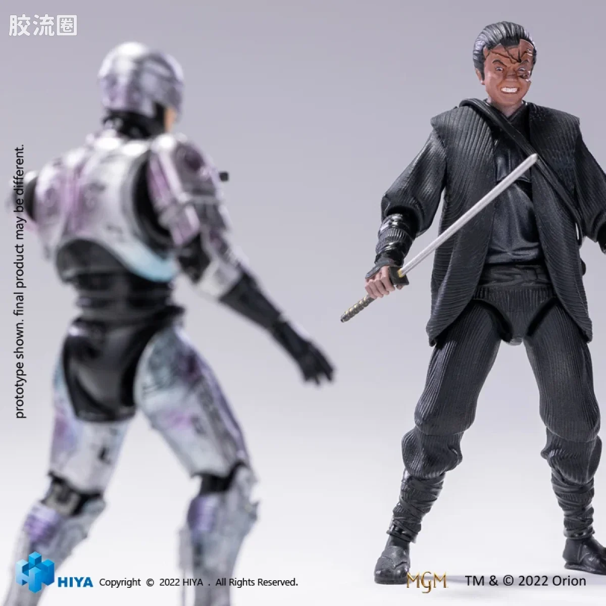 Hiya Toys/海雅 机械战警 机械战警3 机械战警对大友 双人盒装 - 图片