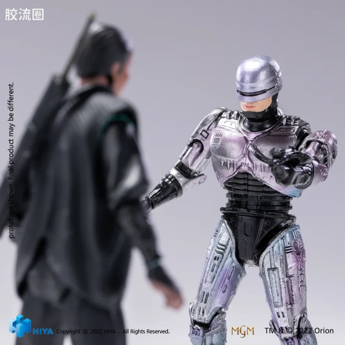 Hiya Toys/海雅 机械战警 机械战警3 机械战警对大友 双人盒装 - 图片