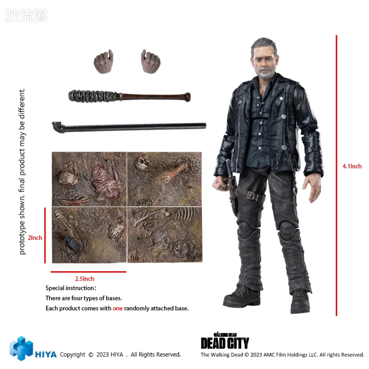 Hiya Toys/海雅 1/18 行尸走肉：活着的人 《行尸走肉：死城》尼根 - 图片