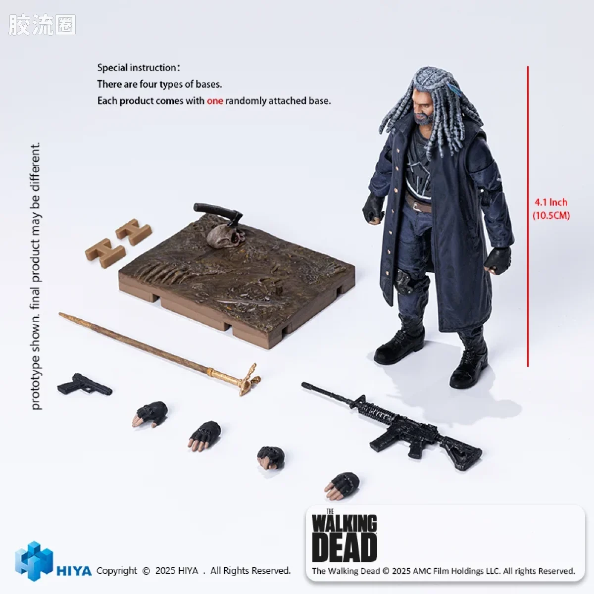Hiya Toys/海雅 1/18 行尸走肉：活着的人 以西结 - 图片