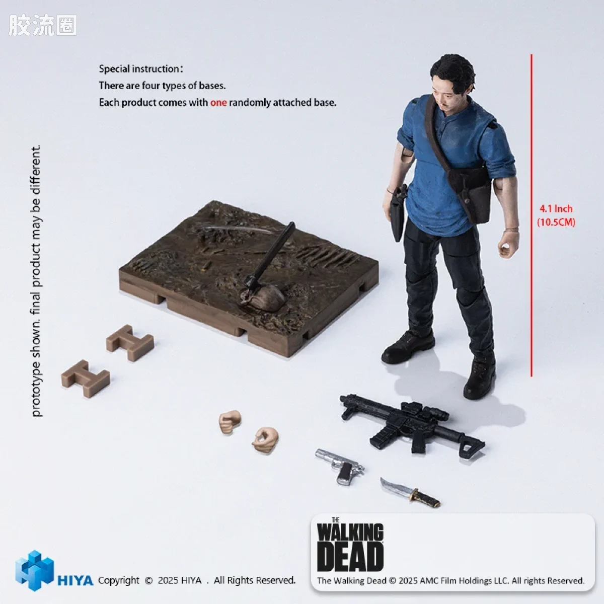 Hiya Toys/海雅 1/18 行尸走肉：活着的人 格伦 - 图片