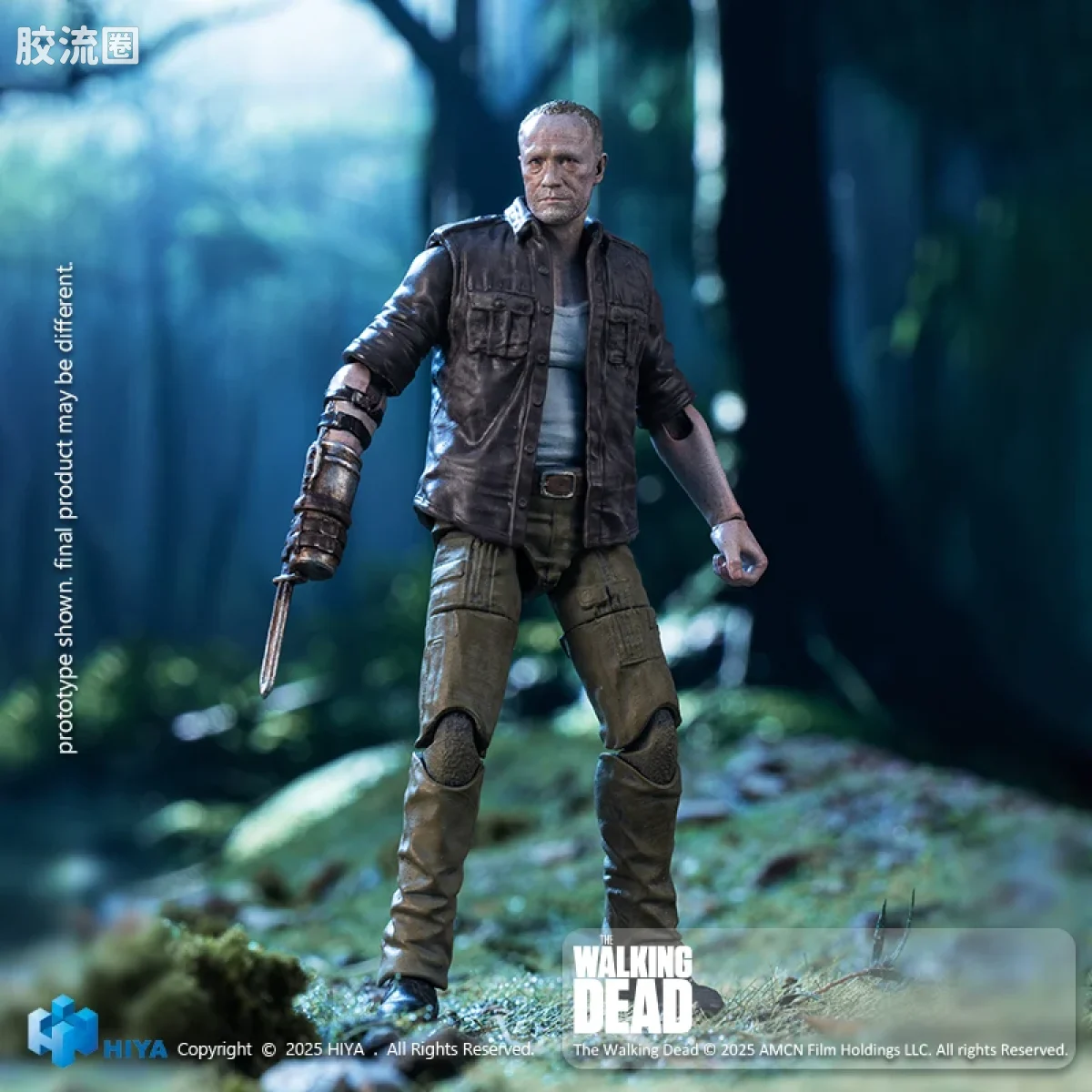 Hiya Toys/海雅 1/18 行尸走肉：活着的人 莫尔 - 图片