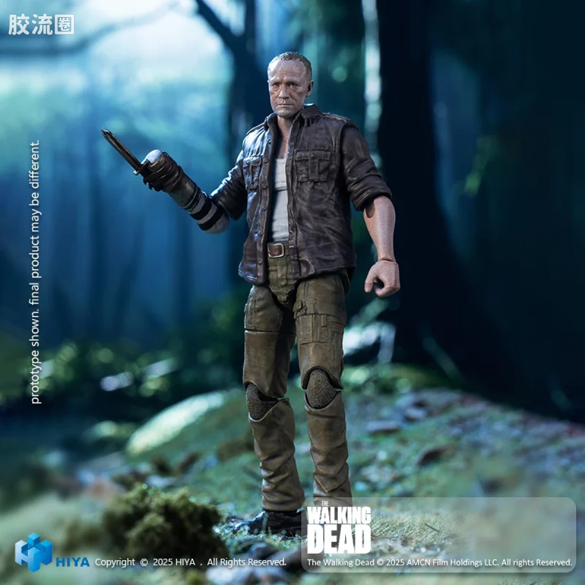 Hiya Toys/海雅 1/18 行尸走肉：活着的人 莫尔 - 图片