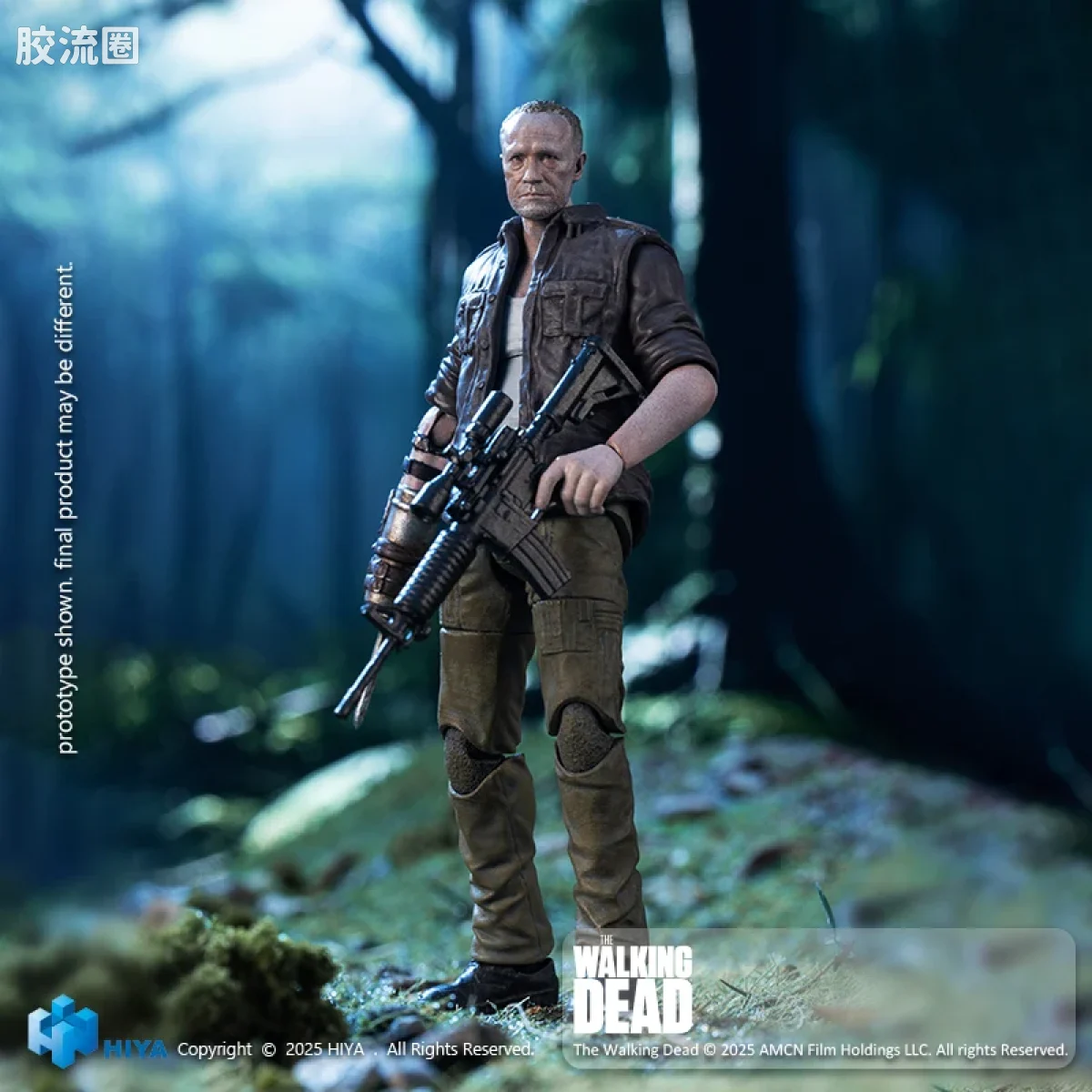 Hiya Toys/海雅 1/18 行尸走肉：活着的人 莫尔 - 图片