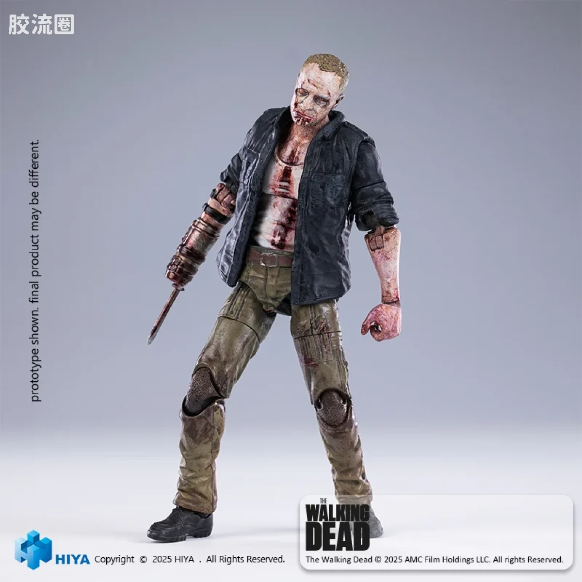 Hiya Toys/海雅 1/18 行尸走肉：活着的人 莫尔 行尸版 - 图片