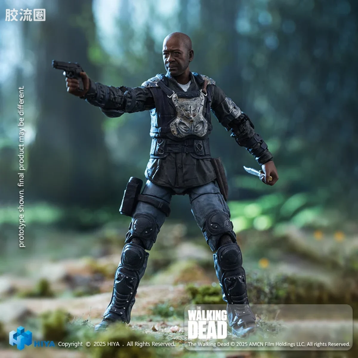 Hiya Toys/海雅 1/18 行尸走肉：活着的人 摩根 - 图片