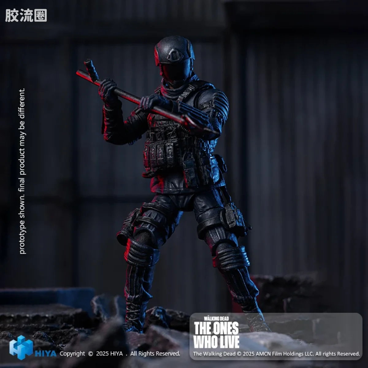 Hiya Toys/海雅 1/18 行尸走肉：活着的人 CRM士兵 - 图片