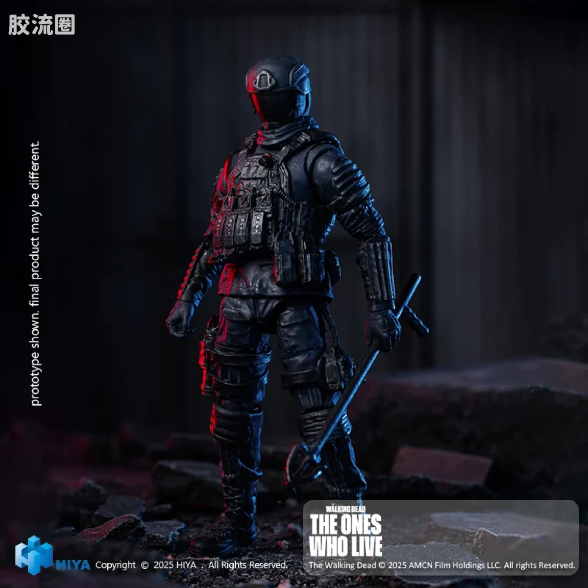 Hiya Toys/海雅 1/18 行尸走肉：活着的人 CRM士兵 - 图片