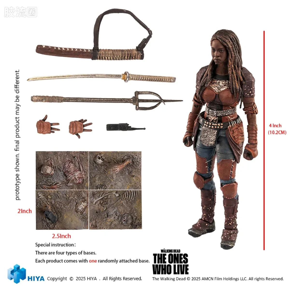 Hiya Toys/海雅 1/18 行尸走肉：活着的人 米琼恩 - 图片