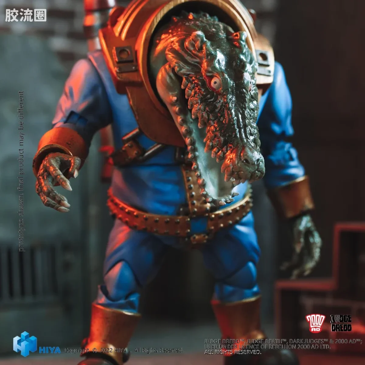 Hiya Toys/海雅 漫画 特警判官2000AD 雇佣兵克莱格 - 图片