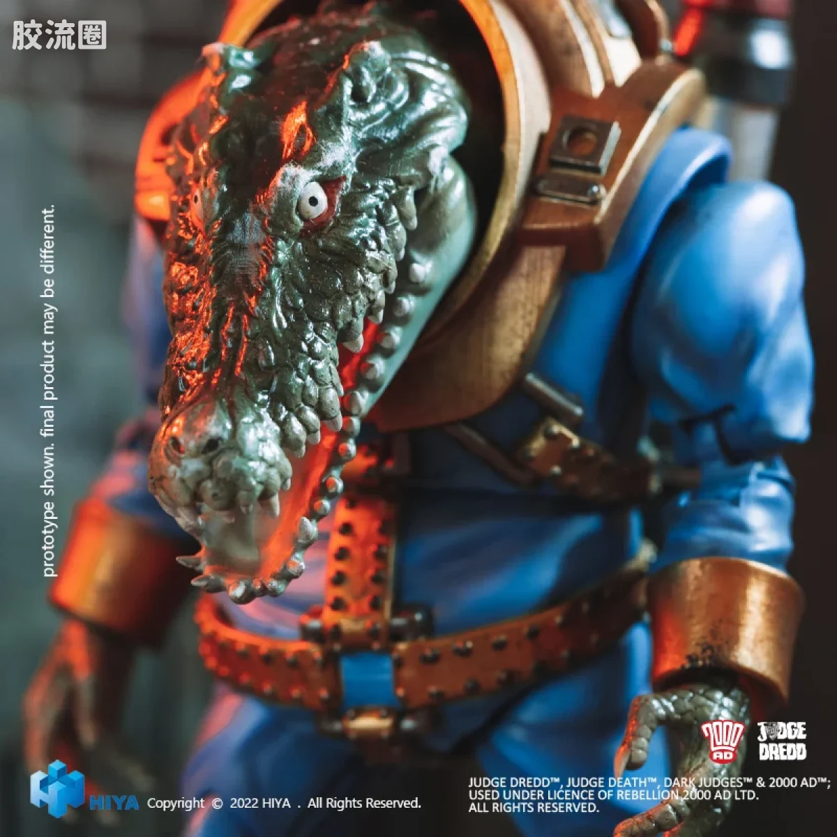Hiya Toys/海雅 漫画 特警判官2000AD 雇佣兵克莱格 - 图片