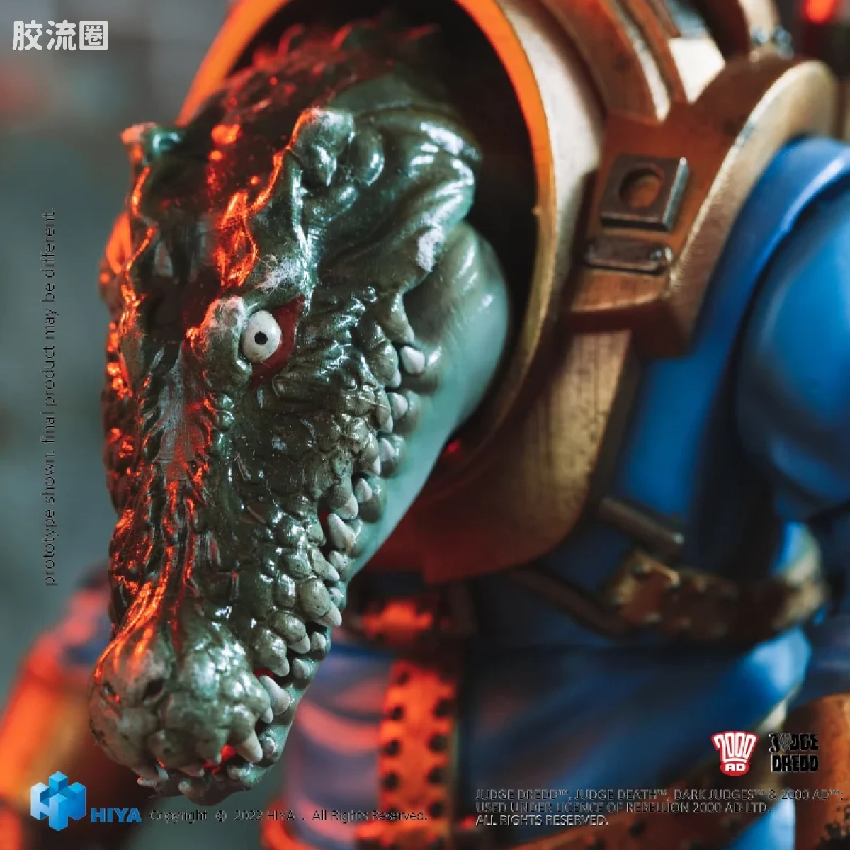 Hiya Toys/海雅 漫画 特警判官2000AD 雇佣兵克莱格 - 图片