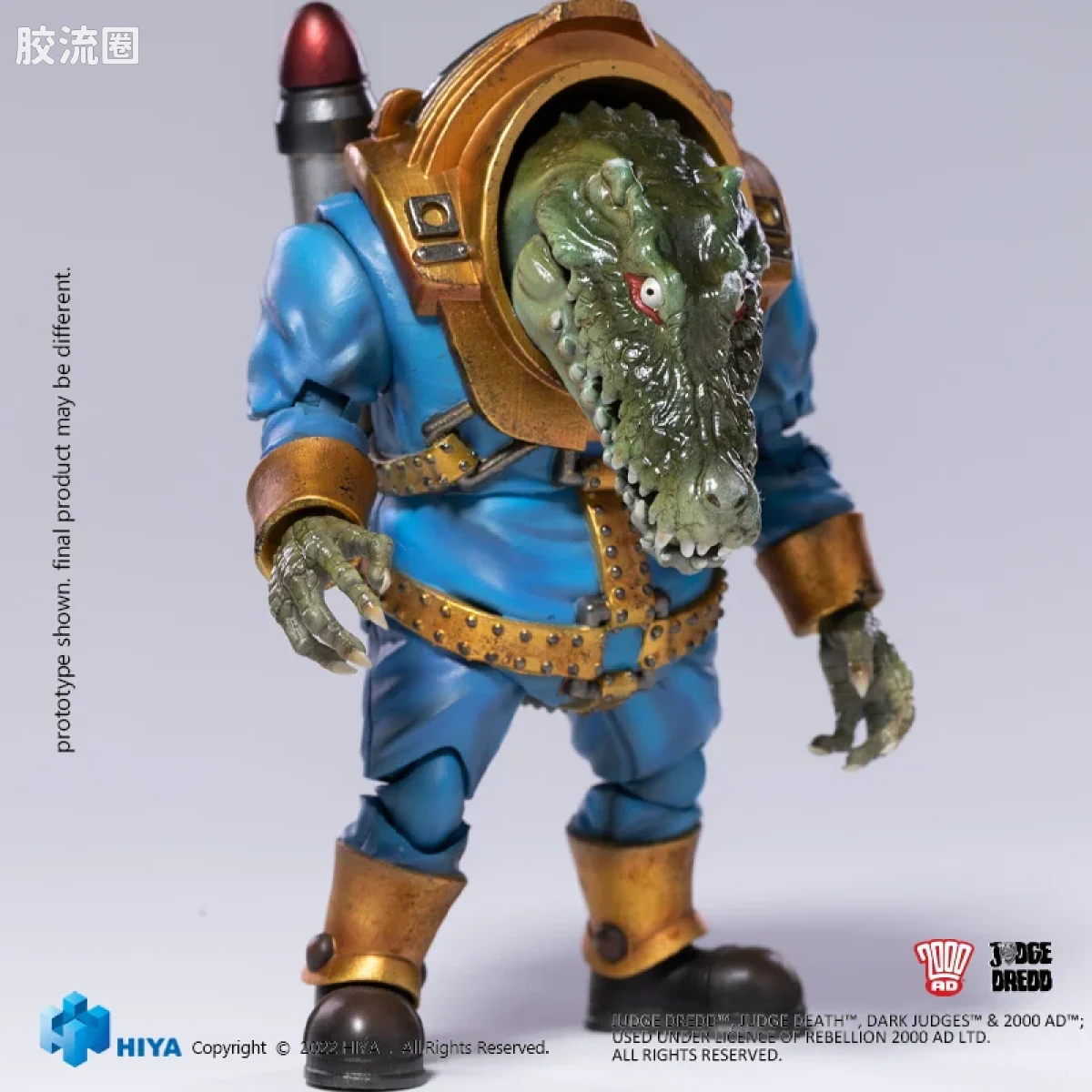 Hiya Toys/海雅 漫画 特警判官2000AD 雇佣兵克莱格 - 图片