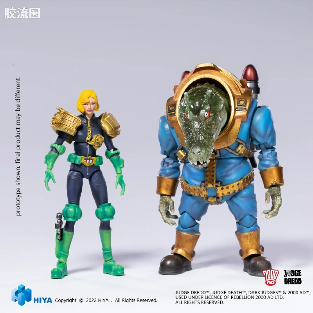 Hiya Toys/海雅 漫画 特警判官2000AD 雇佣兵克莱格 - 图片