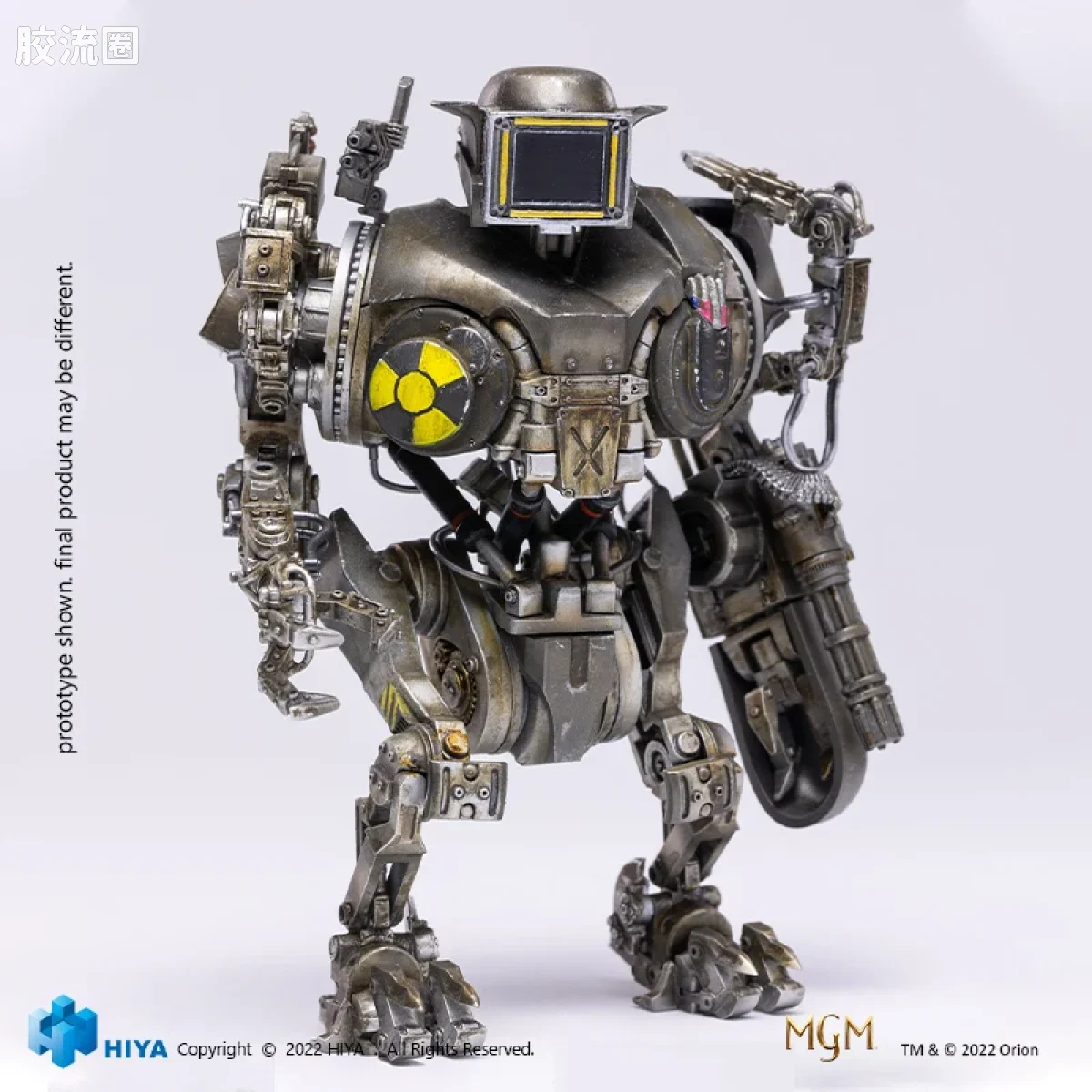 Hiya Toys/海雅 机械战警 电影 机械战警2 卡恩 战损版 - 图片