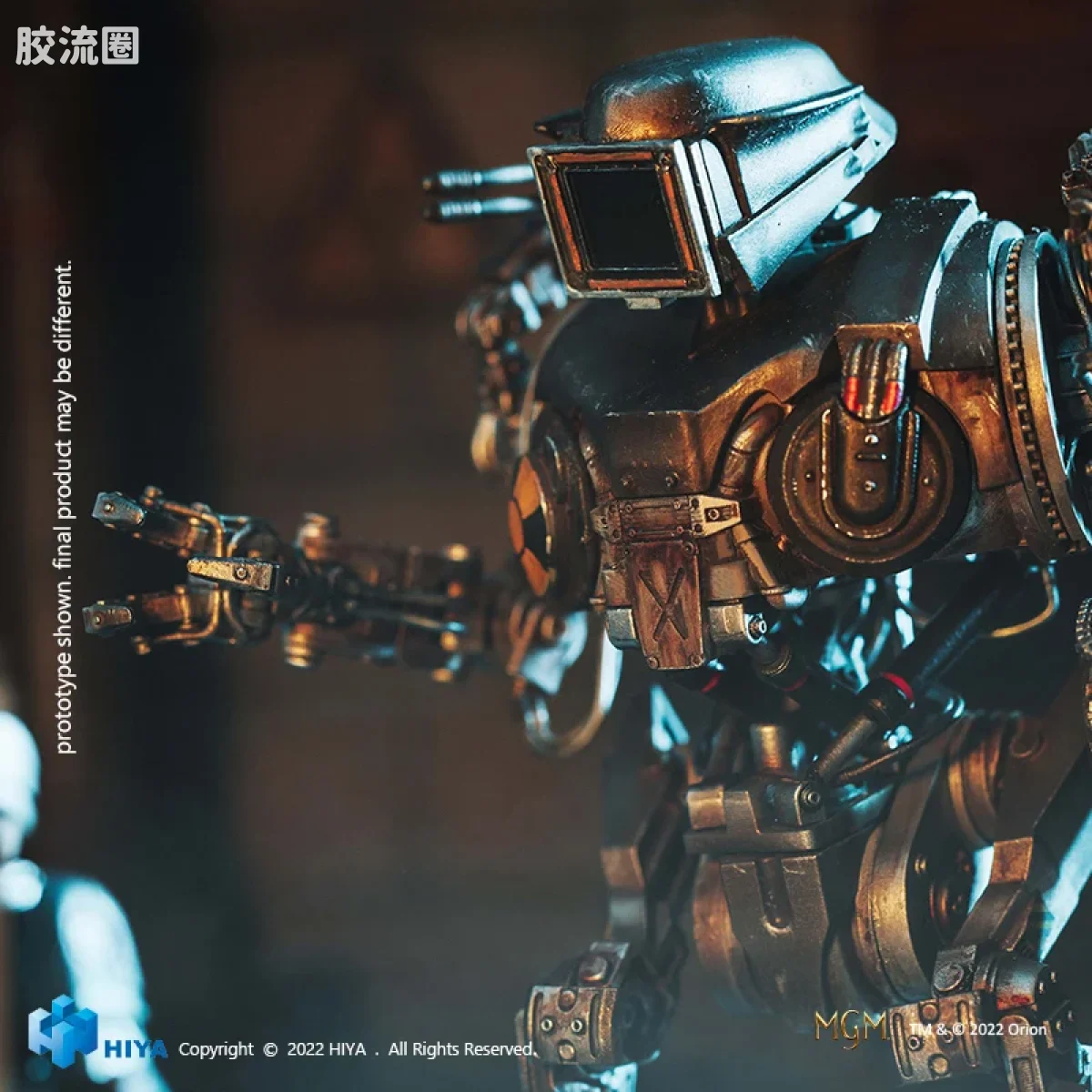 Hiya Toys/海雅 机械战警 电影 机械战警2 卡恩 战损版 - 图片