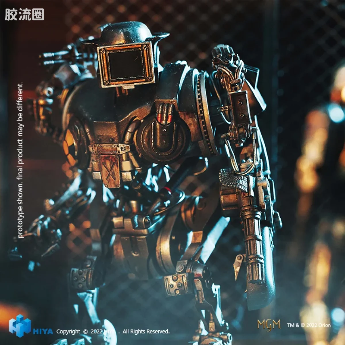 Hiya Toys/海雅 机械战警 电影 机械战警2 卡恩 战损版 - 图片