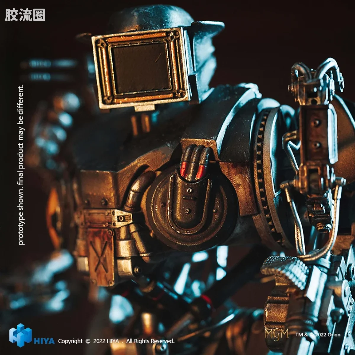 Hiya Toys/海雅 机械战警 电影 机械战警2 卡恩 战损版 - 图片
