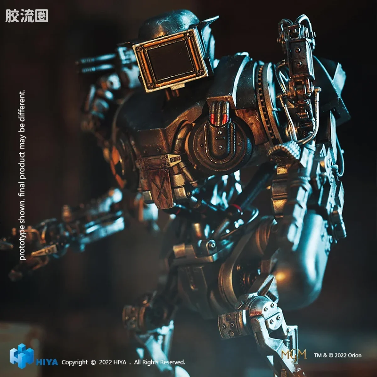 Hiya Toys/海雅 机械战警 电影 机械战警2 卡恩 战损版 - 图片