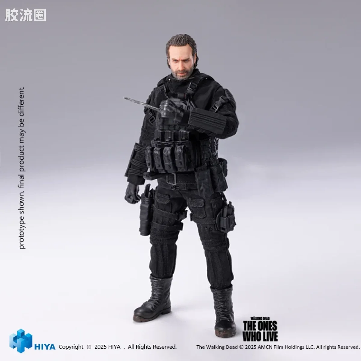 Hiya Toys/海雅 1/12 行尸走肉系列 瑞克 - 图片
