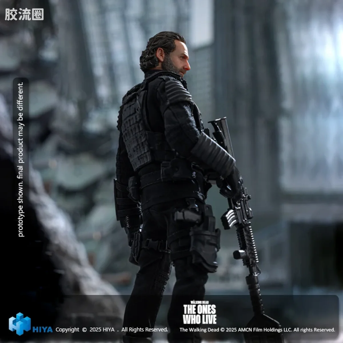 Hiya Toys/海雅 1/12 行尸走肉系列 瑞克 - 图片