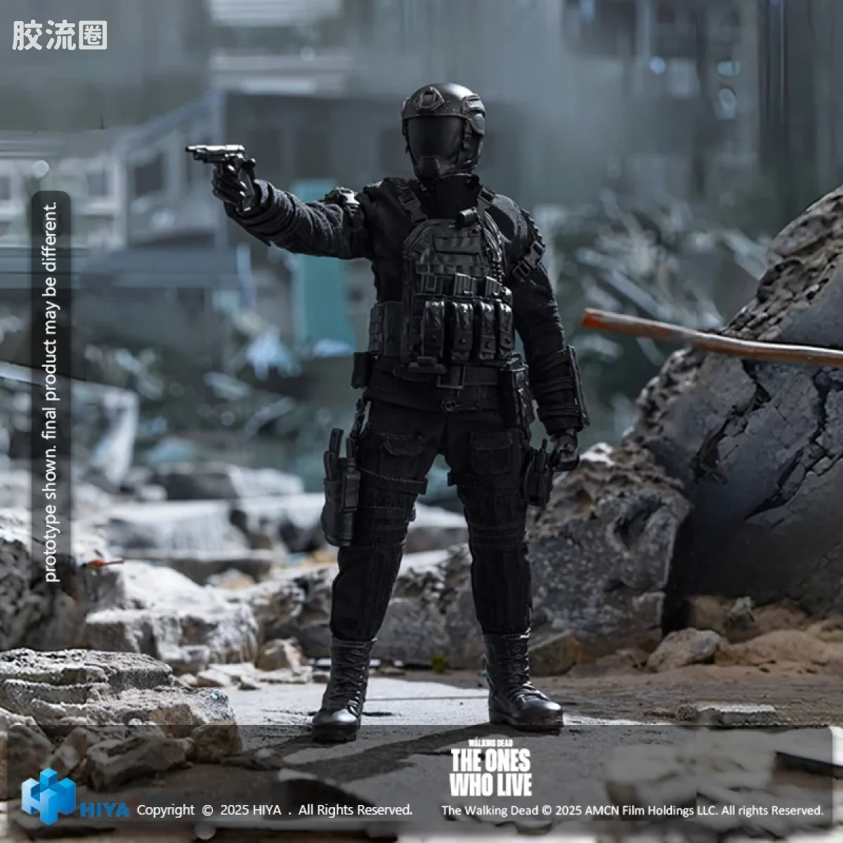 Hiya Toys/海雅 1/12 行尸走肉系列 瑞克 - 图片