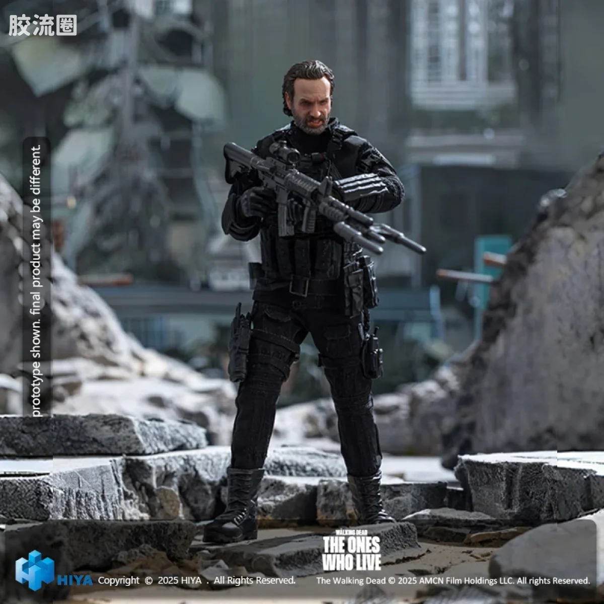 Hiya Toys/海雅 1/12 行尸走肉系列 瑞克 - 图片