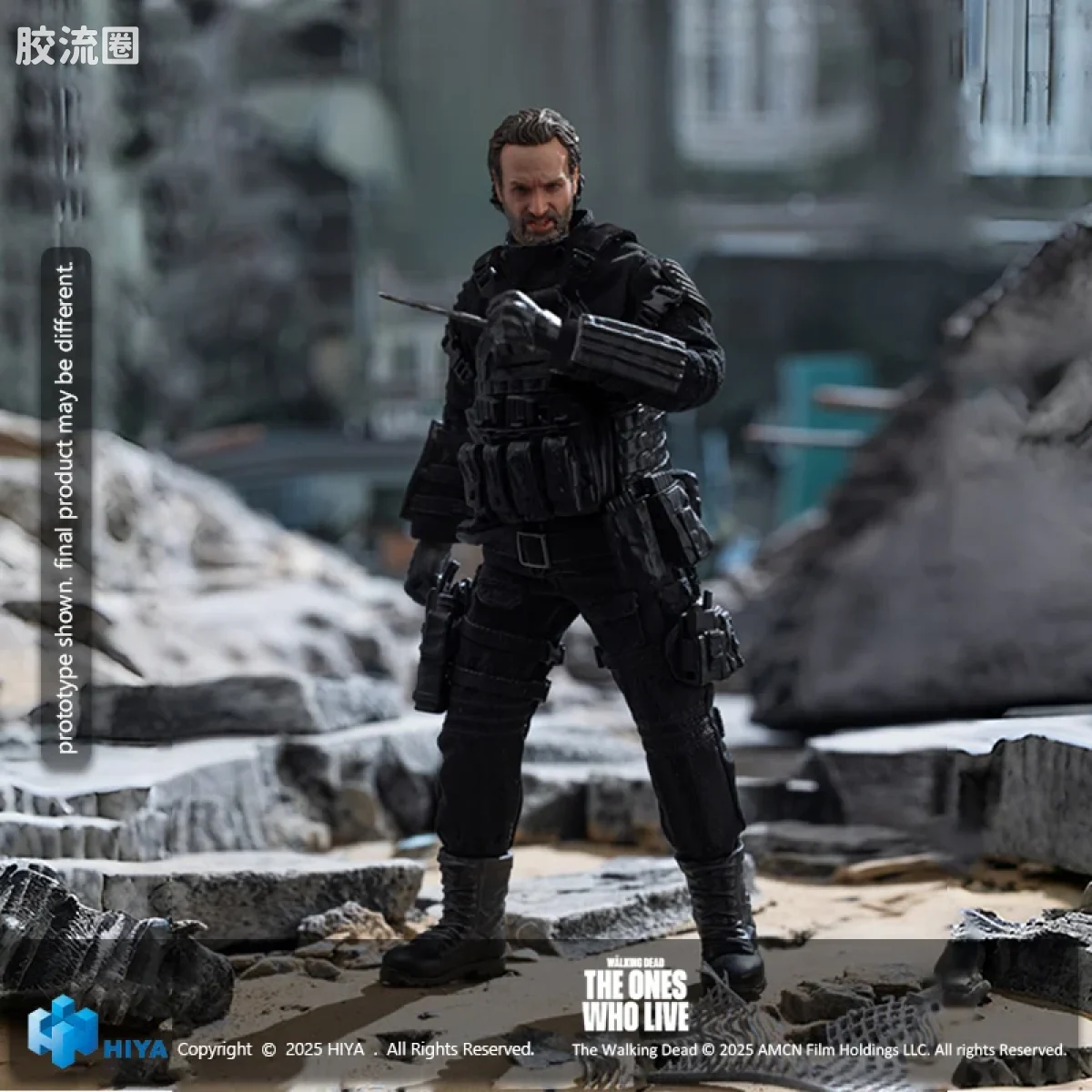 Hiya Toys/海雅 1/12 行尸走肉系列 瑞克 - 图片