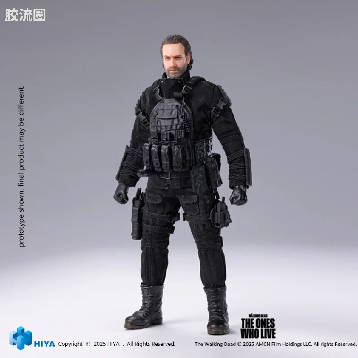 Hiya Toys/海雅 1/12 行尸走肉系列 瑞克 - 图片