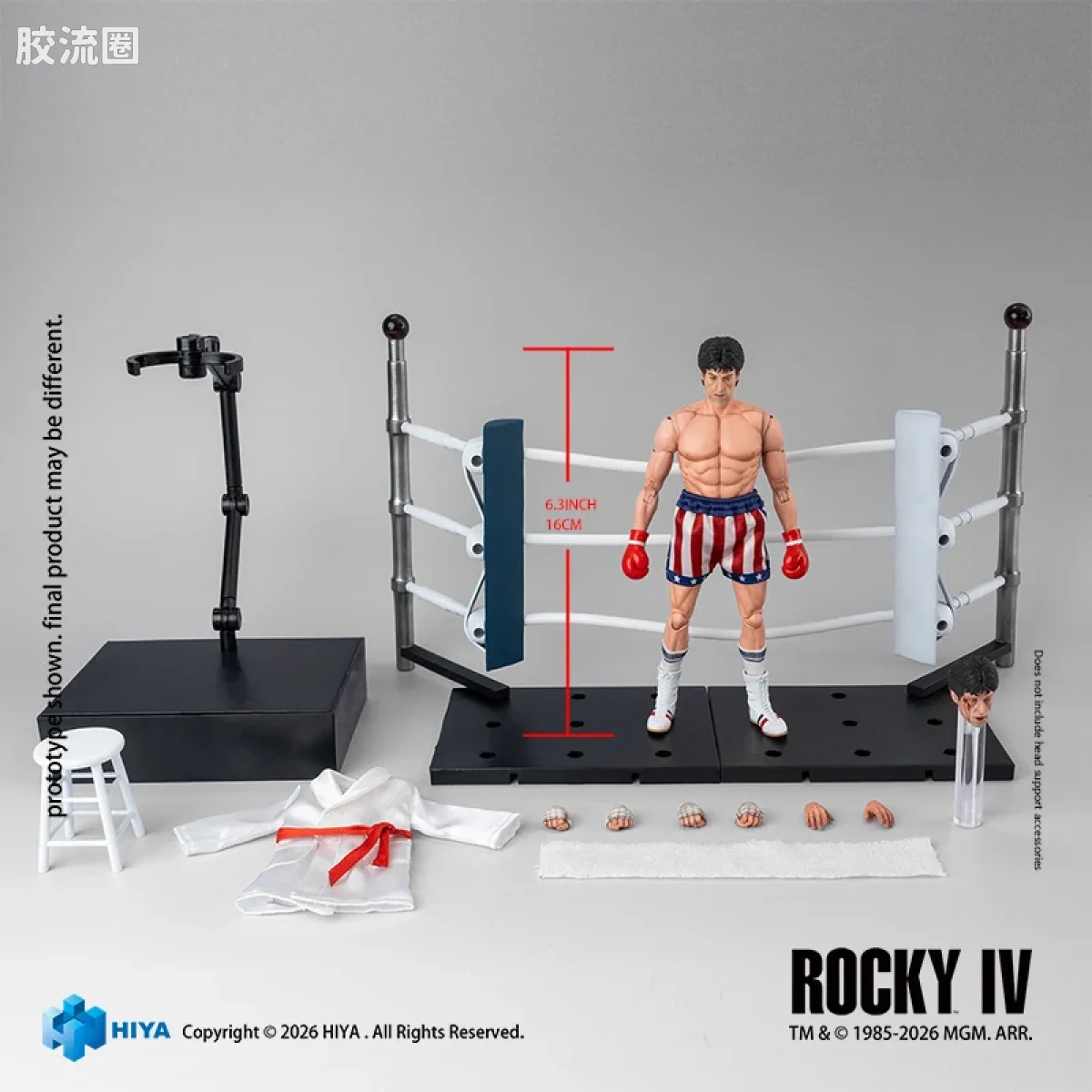 Hiya Toys/海雅 洛奇 洛奇 拳击手版 - 图片