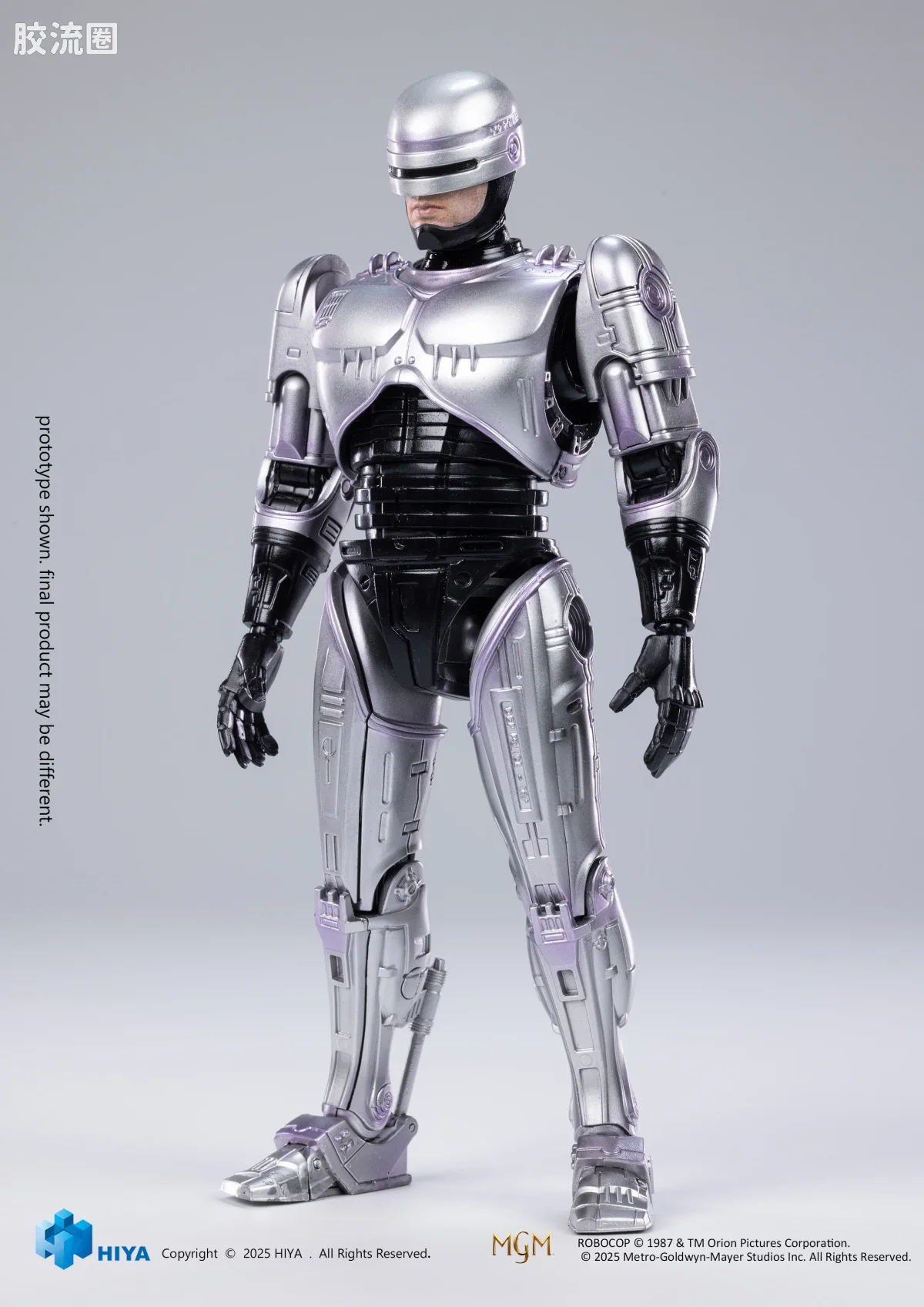 Hiya Toys/海雅 1/12 电影 机械战警系列 35周年电影 机器战警 机器战警 - 图片