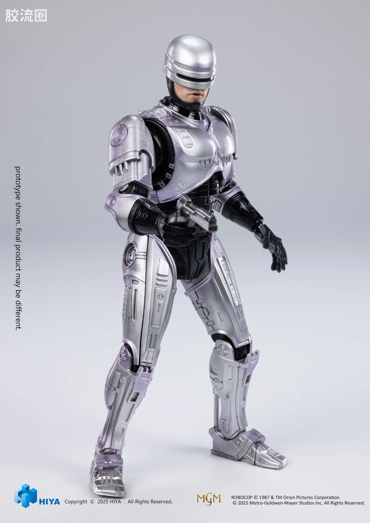 Hiya Toys/海雅 1/12 电影 机械战警系列 35周年电影 机器战警 机器战警 - 图片