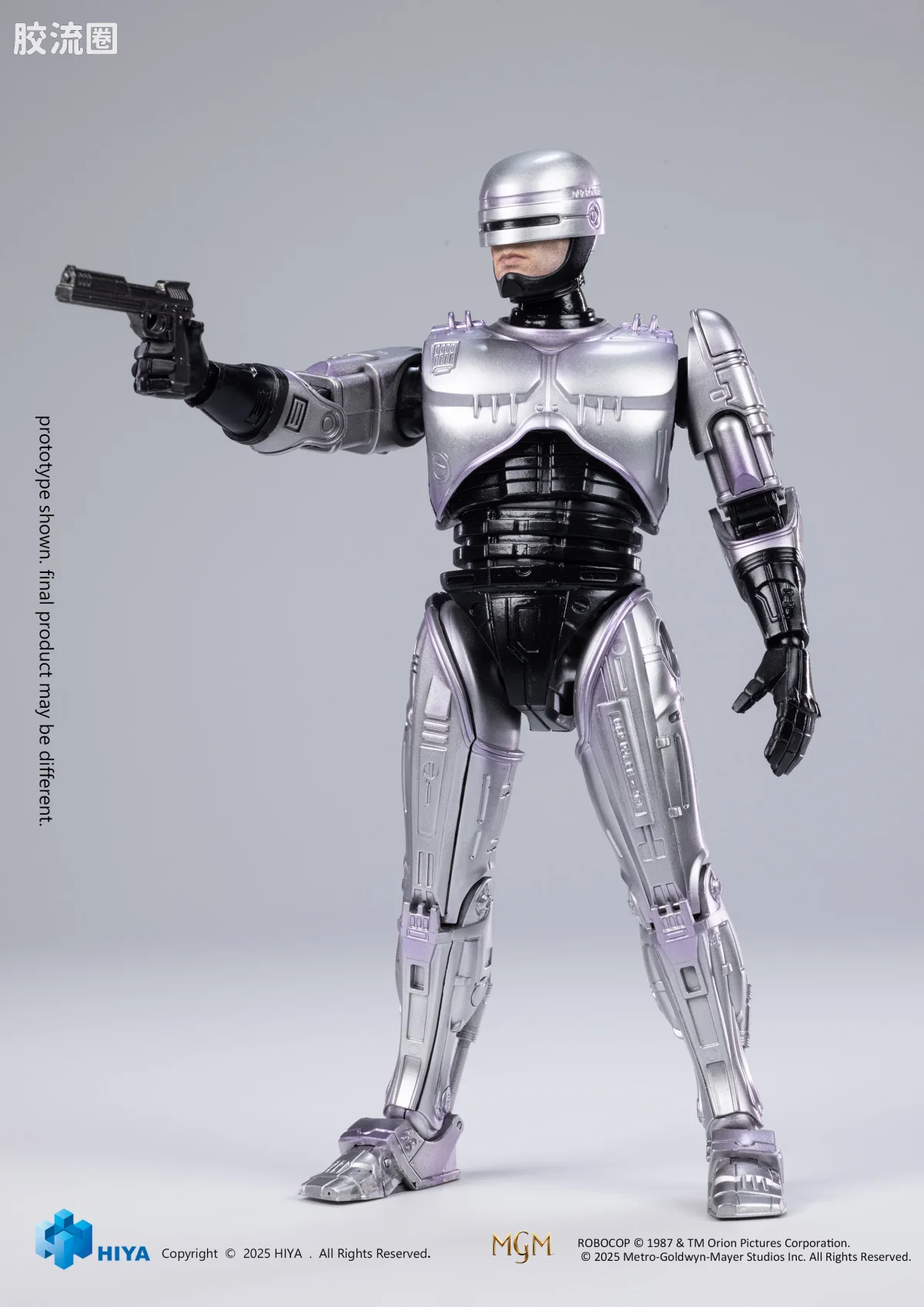 Hiya Toys/海雅 1/12 电影 机械战警系列 35周年电影 机器战警 机器战警 - 图片