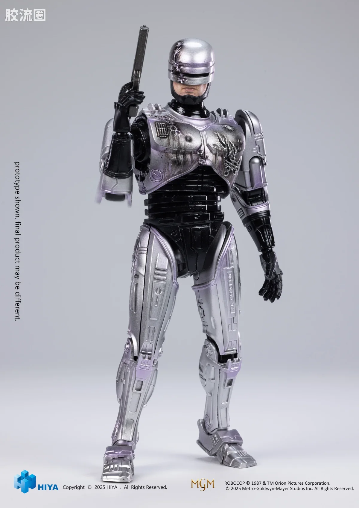 Hiya Toys/海雅 1/12 电影 机械战警系列 35周年电影 机器战警 机器战警 - 图片