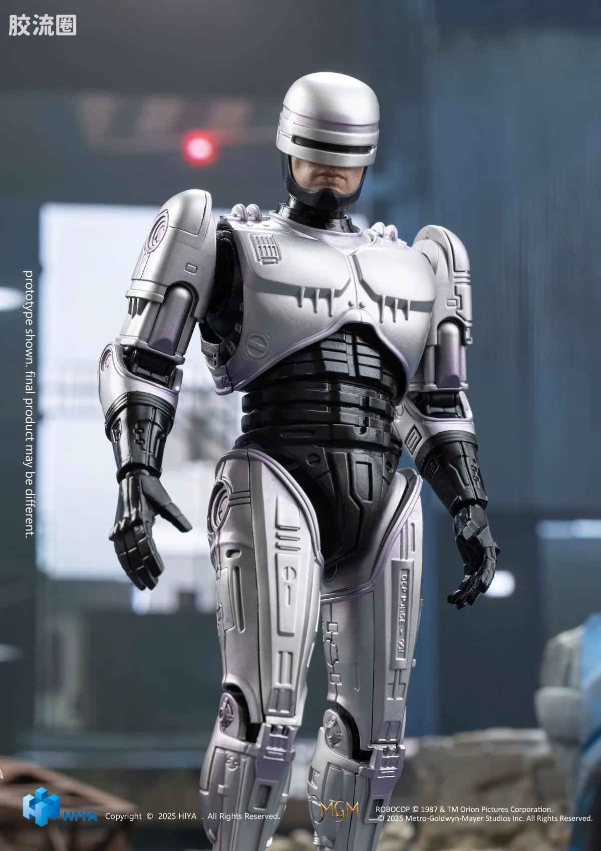 Hiya Toys/海雅 1/12 电影 机械战警系列 35周年电影 机器战警 机器战警 - 图片