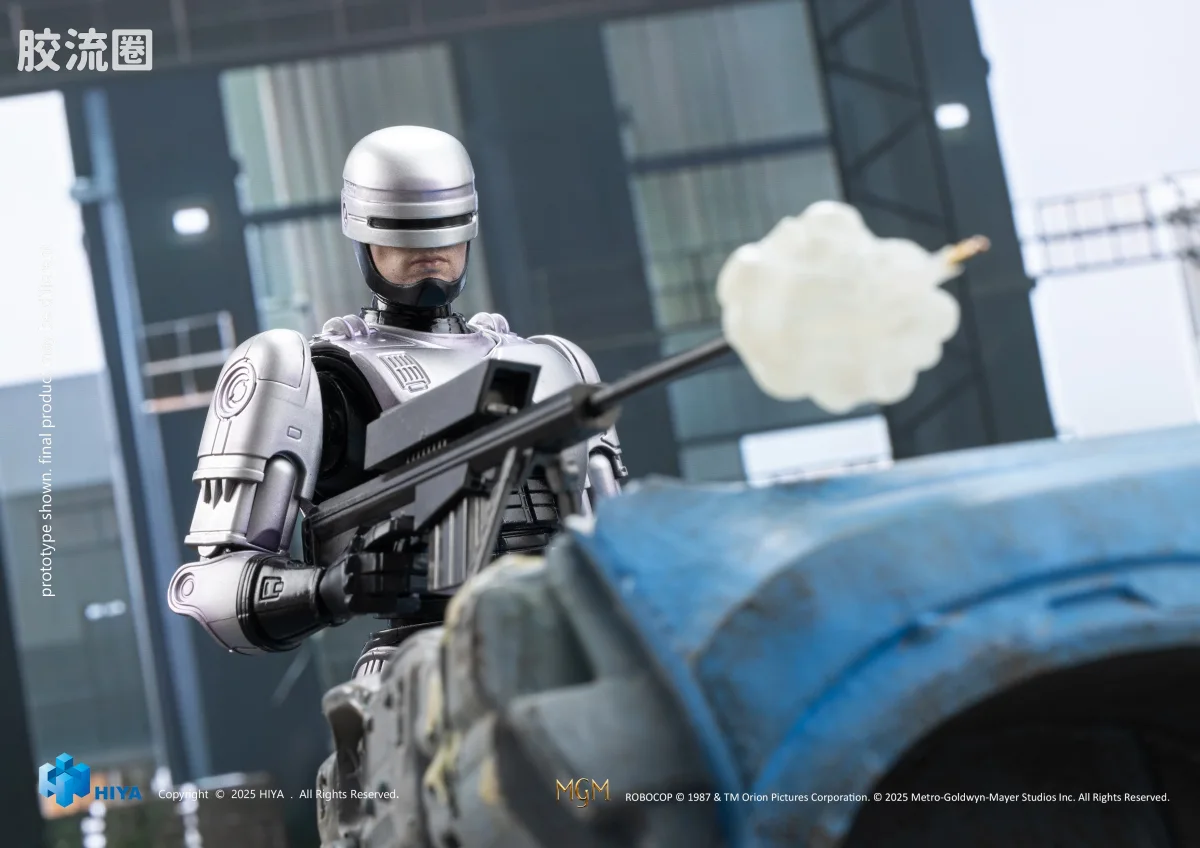 Hiya Toys/海雅 1/12 电影 机械战警系列 35周年电影 机器战警 机器战警 - 图片