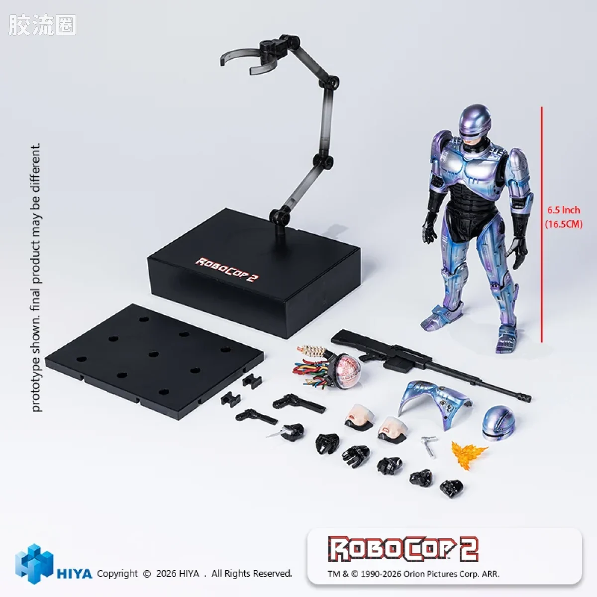 Hiya Toys/海雅 1/12 电影 机械战警系列 机器战警2 机器战警 - 图片