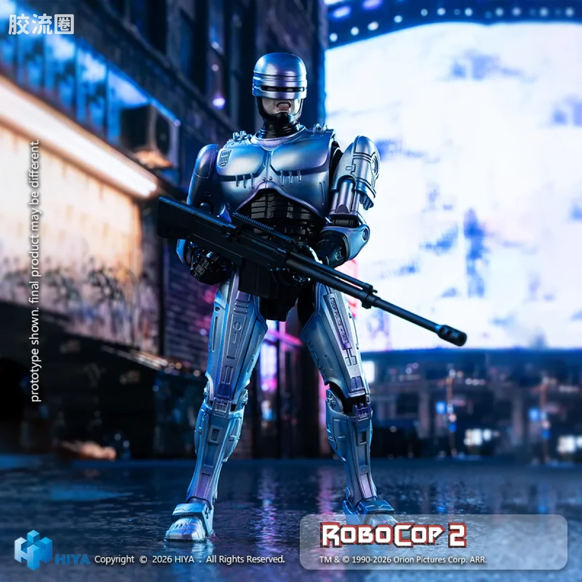 Hiya Toys/海雅 1/12 电影 机械战警系列 机器战警2 机器战警 - 图片