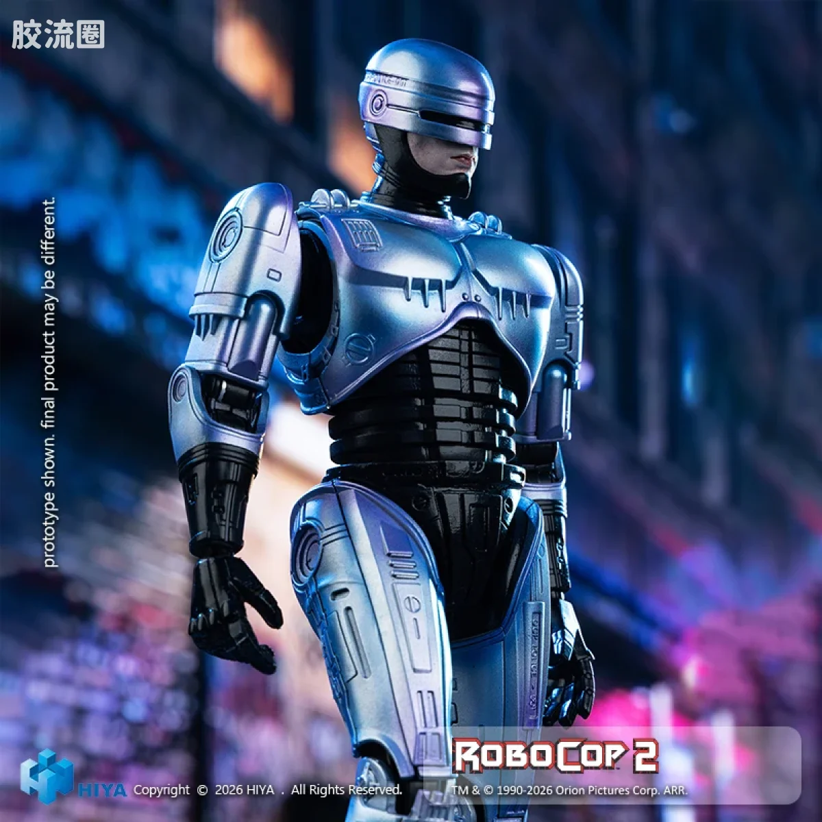Hiya Toys/海雅 1/12 电影 机械战警系列 机器战警2 机器战警 - 图片