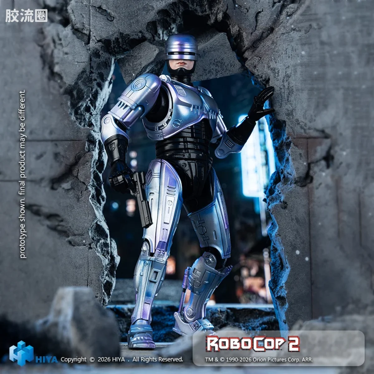 Hiya Toys/海雅 1/12 电影 机械战警系列 机器战警2 机器战警 - 图片