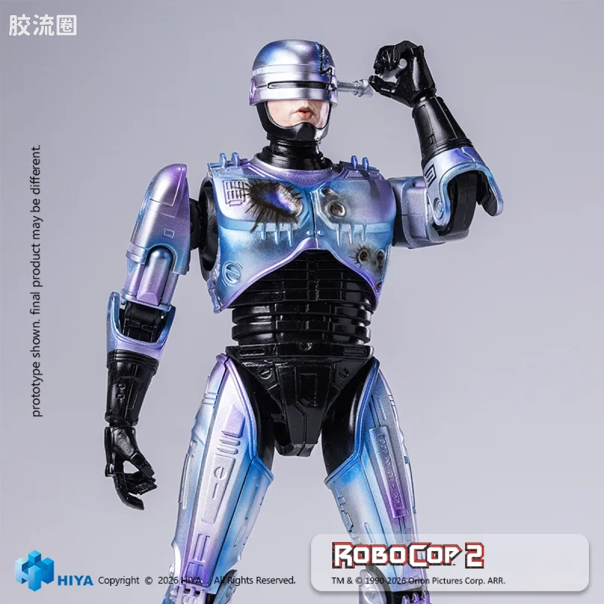Hiya Toys/海雅 1/12 电影 机械战警系列 机器战警2 机器战警 - 图片