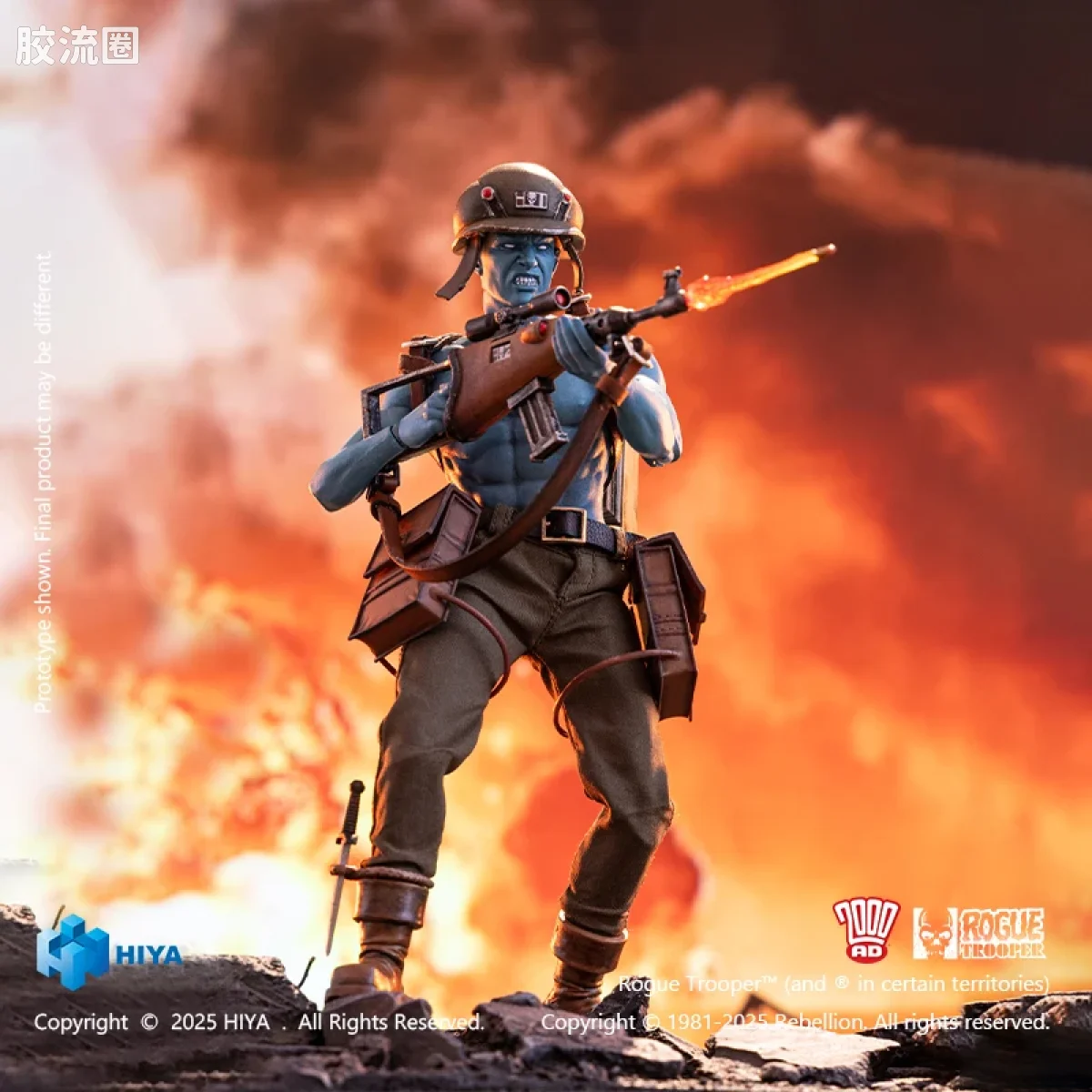 Hiya Toys/海雅 电影系列 《流氓士兵》流氓士兵 - 图片
