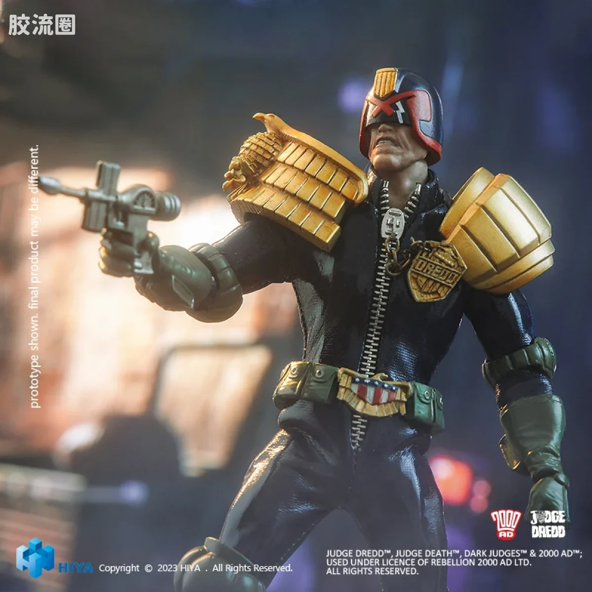 Hiya Toys/海雅 漫画 特警判官2000AD 1/12 判官德雷德 - 图片