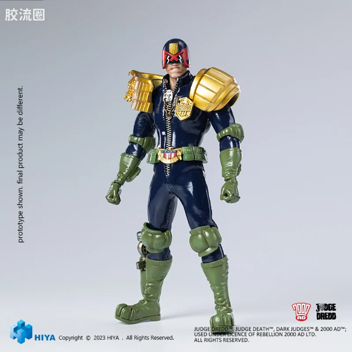 Hiya Toys/海雅 漫画 特警判官2000AD 1/12 判官德雷德 - 图片