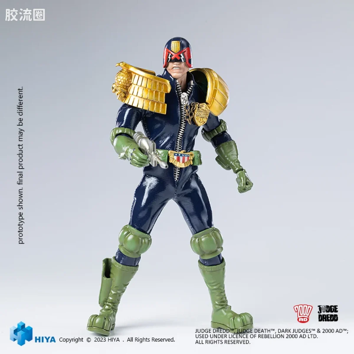 Hiya Toys/海雅 漫画 特警判官2000AD 1/12 判官德雷德 - 图片