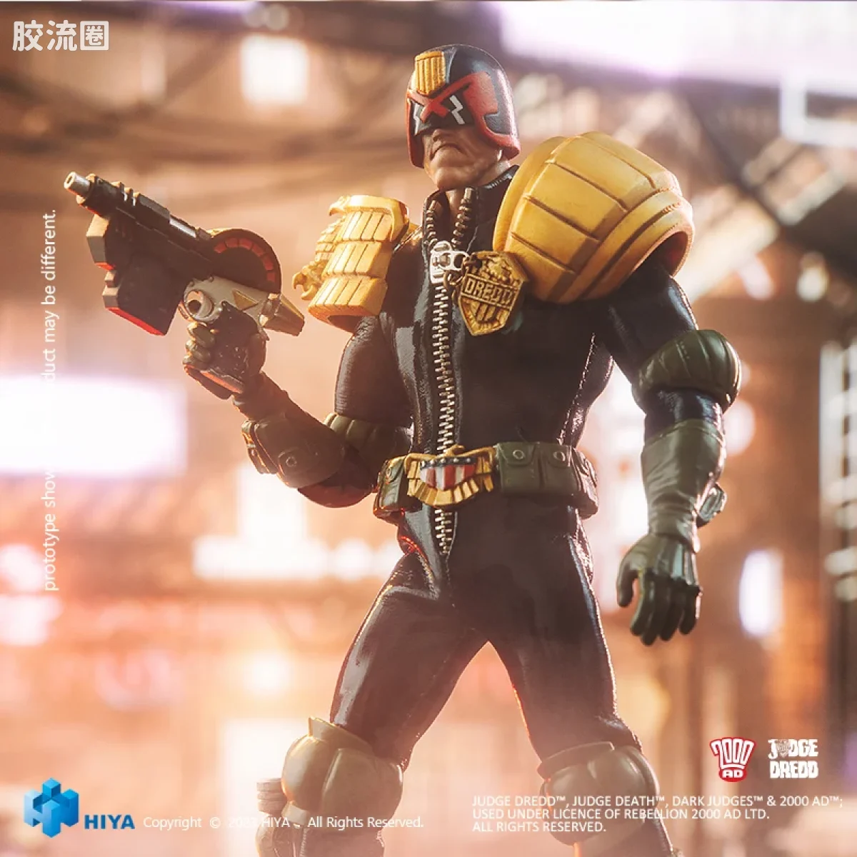 Hiya Toys/海雅 漫画 特警判官2000AD 1/12 判官德雷德 - 图片