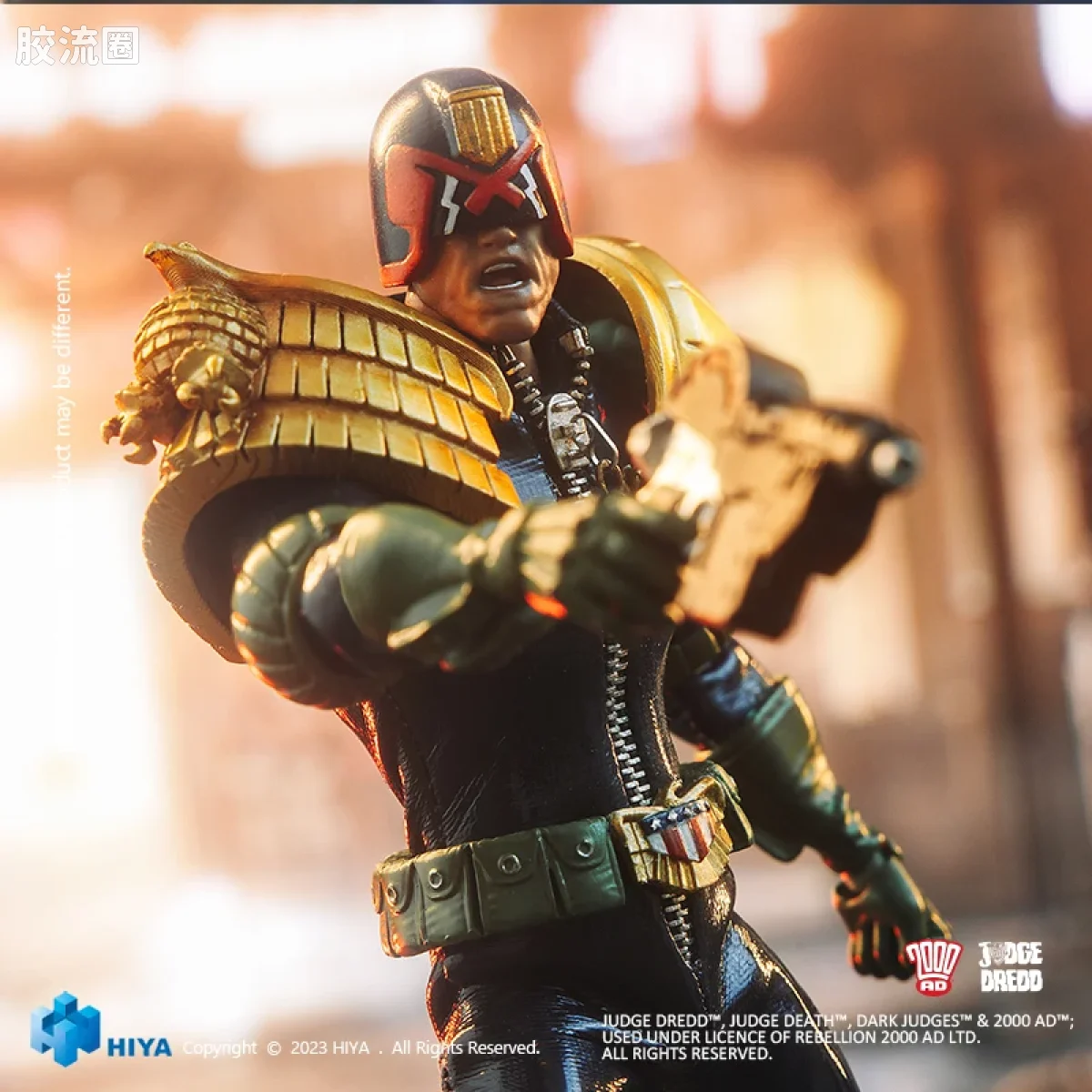 Hiya Toys/海雅 漫画 特警判官2000AD 1/12 判官德雷德 - 图片