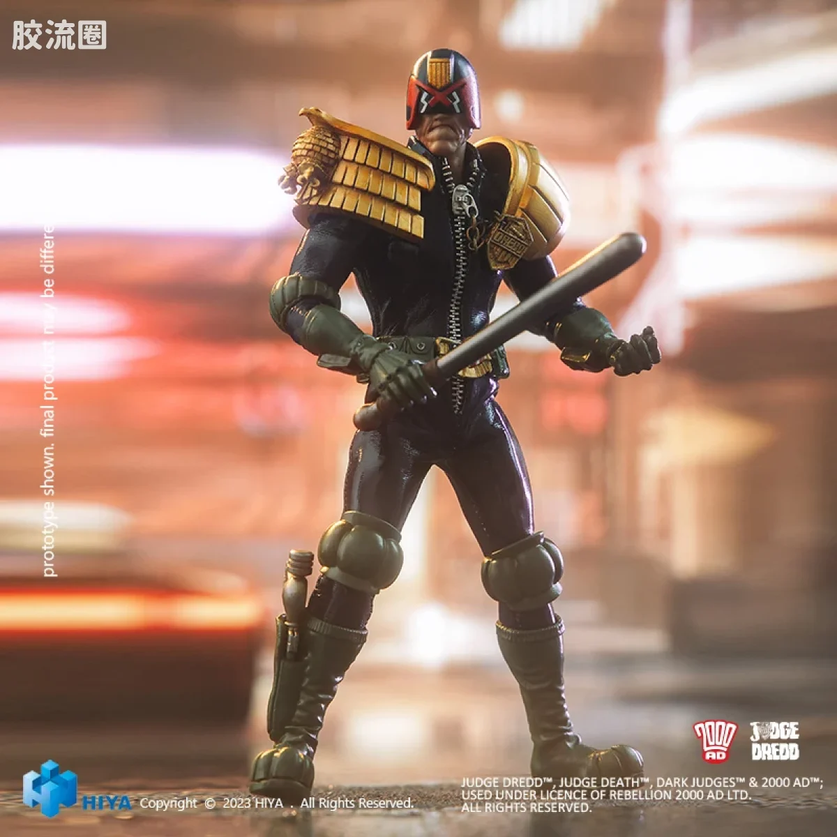 Hiya Toys/海雅 漫画 特警判官2000AD 1/12 判官德雷德 - 图片